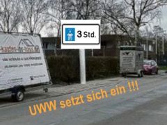 Antrag Parkschilder mit Höchstparkdauer am Südring